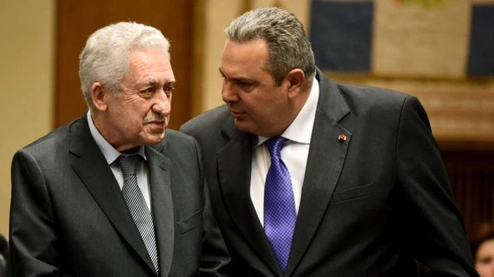 ΕΚΤΑΚΤΟ-Προφορική μηνυτήρια αναφορά κατά Μπαρμπαρούση και Χρυσής Αυγής από Καμμένο και Κουβέλη